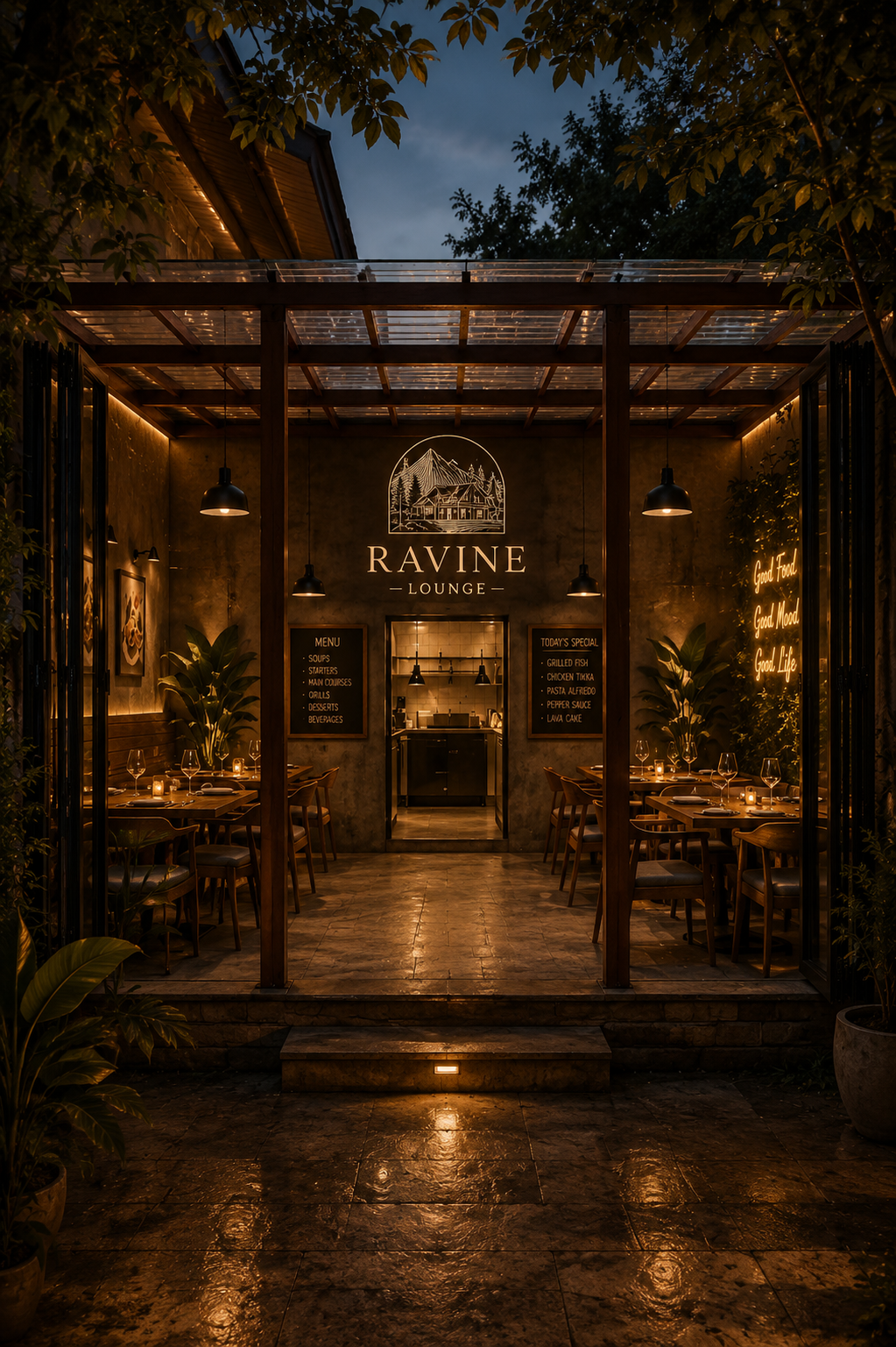 Ravine Lounge premium dining ambience
